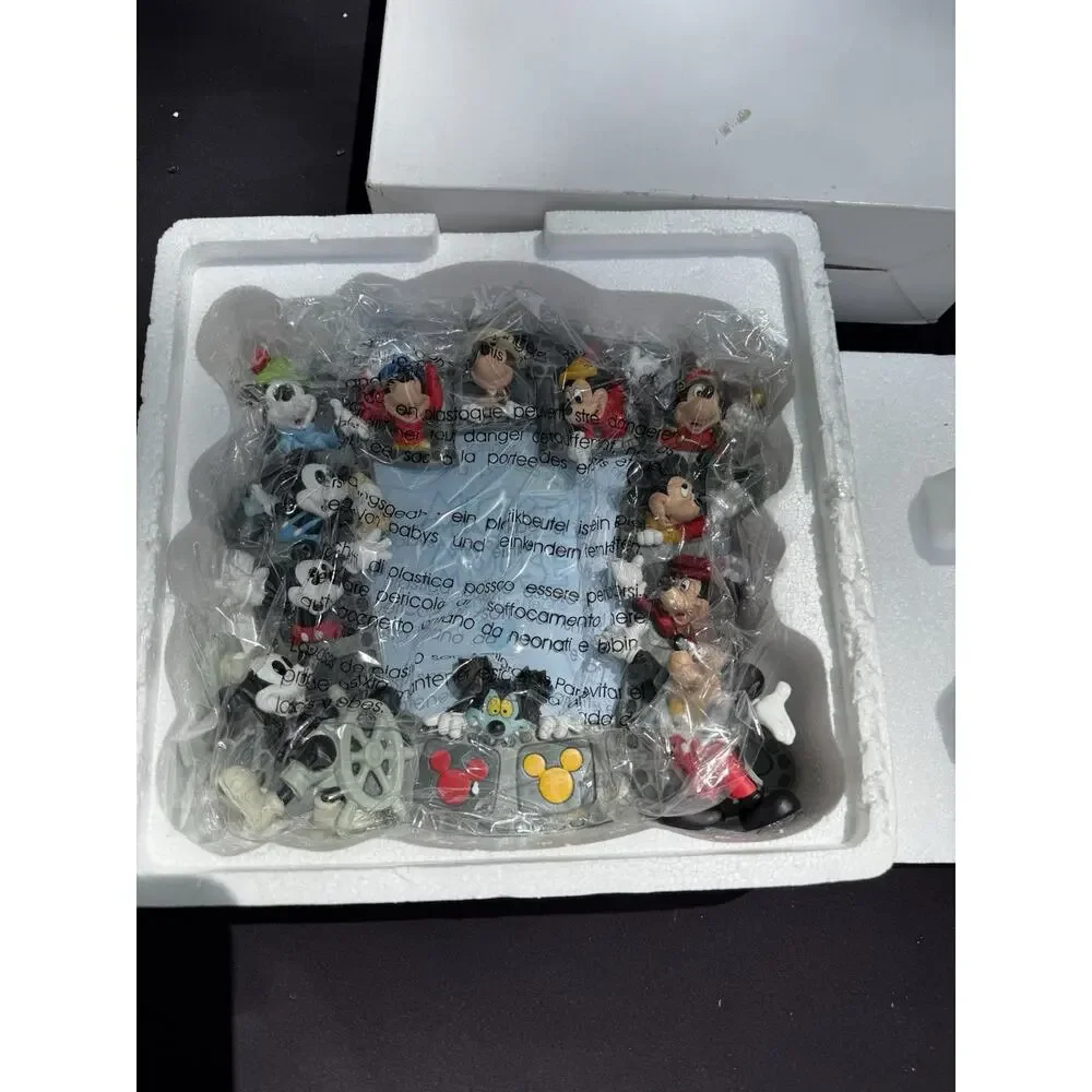 Mickey Mouse Walt Disney Through The Years Faces Picture Photo Frame New In Box!